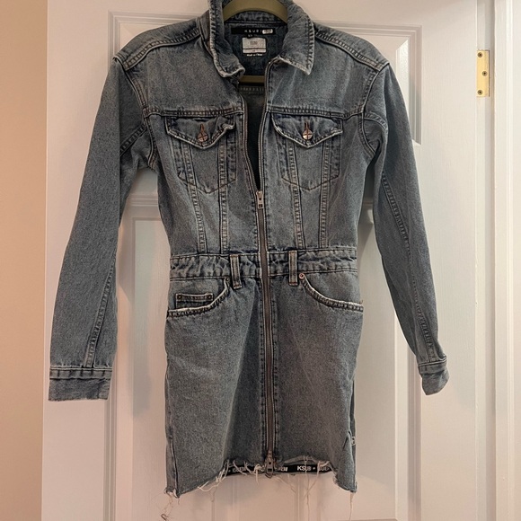 ksubi boho denim domino dress - Picture 7 of 9